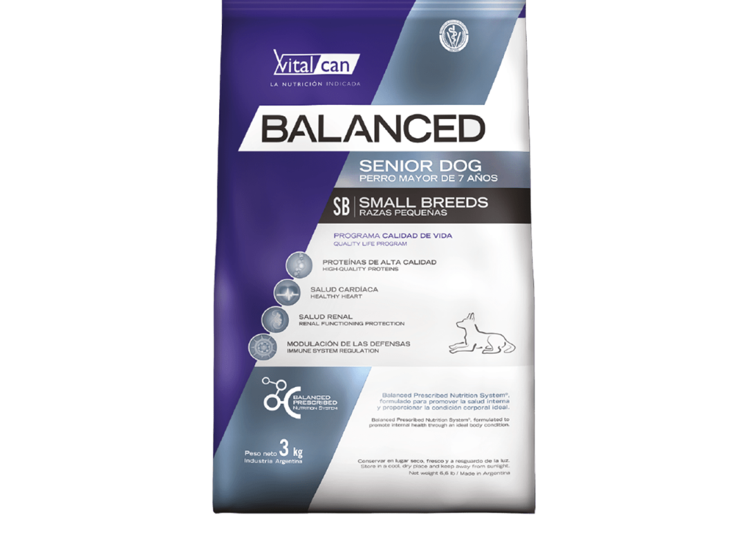 VitalCan Balanced perro senior razas pequeñas
