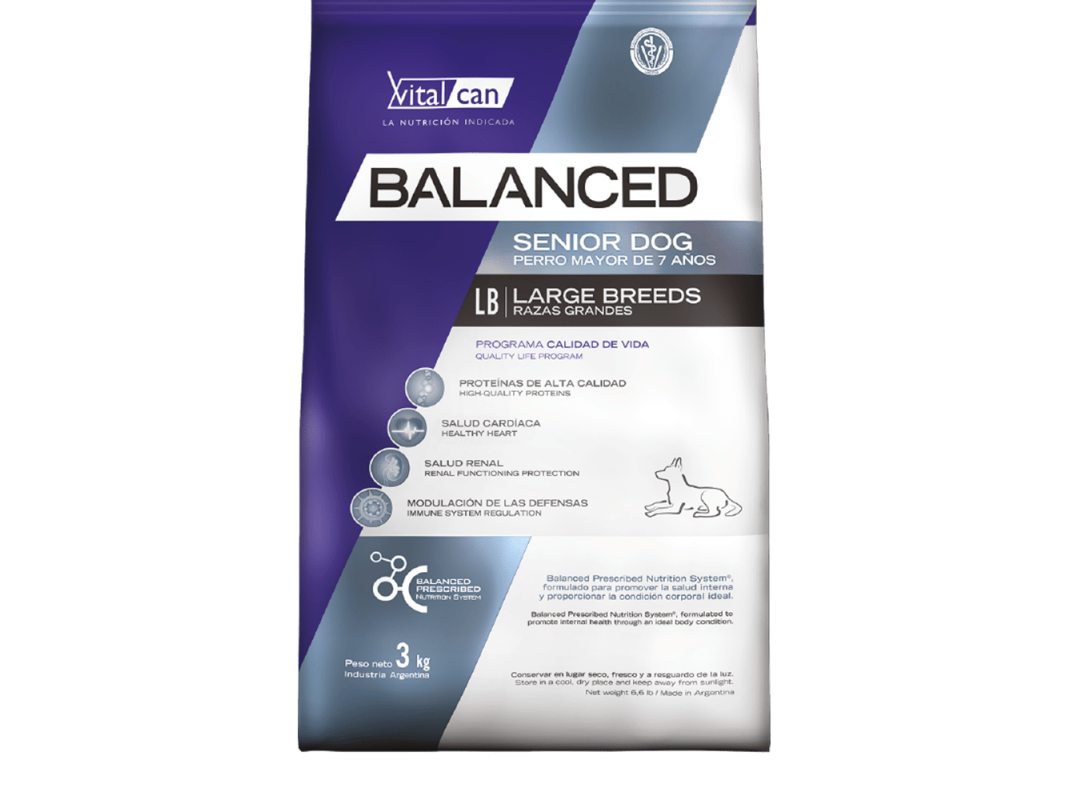 VitalCan Balanced perro senior razas grandes