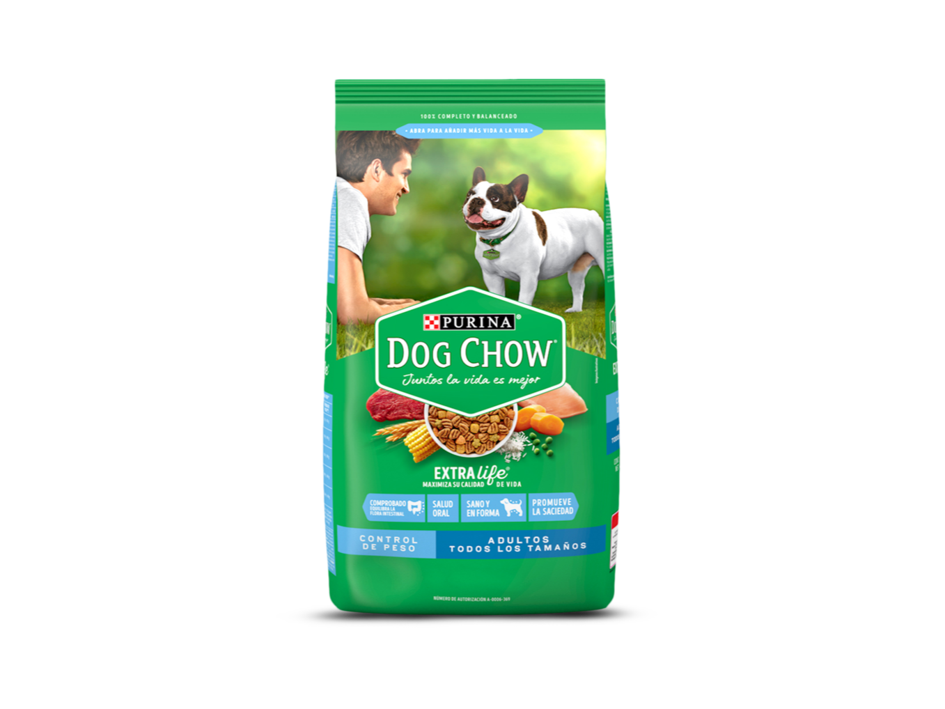 Dog Chow perro adulto control de peso