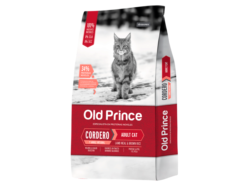 Old prince dermadefense gato adulto