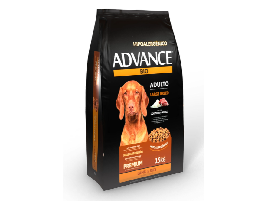 Advance Bio perro adulto cordero y arroz 15 KG