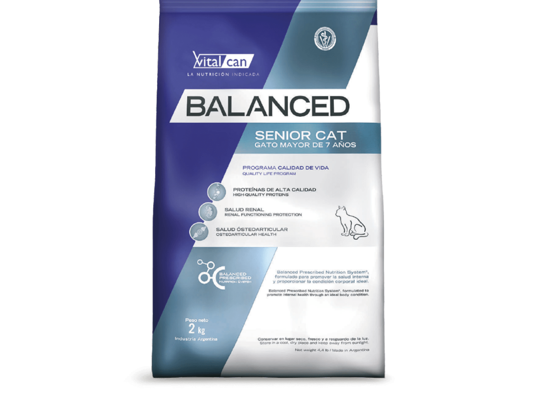 VitalCan Balanced gato senior