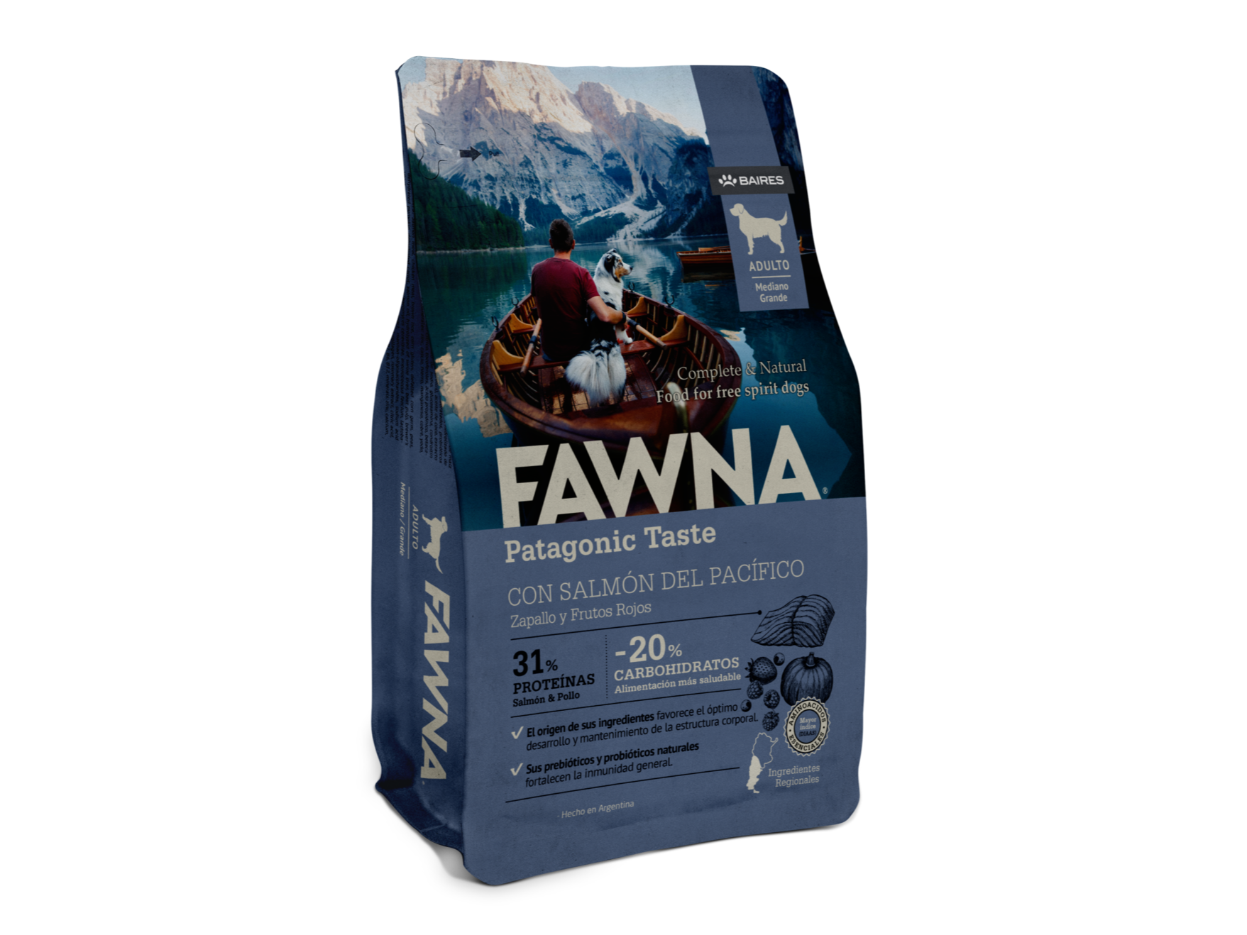 FAWNA perro adulto razas medianas y grandes de Delivery Pet Food Rafaela