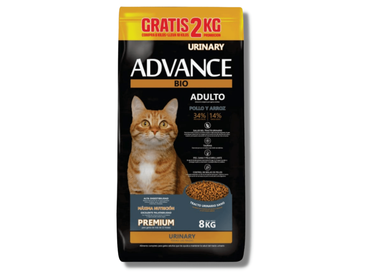 Advance Bio gato aduto urinary 8 KG