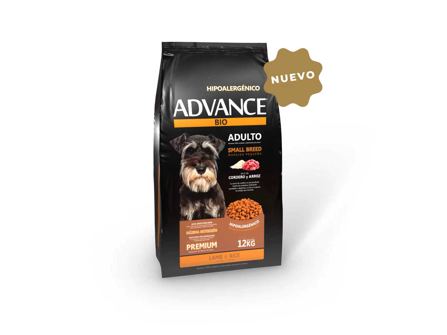 Advance Bio perro adulto raza pequeña 12 KG