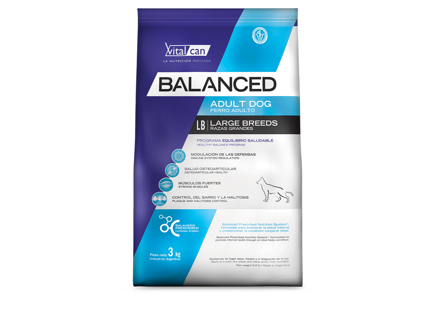 VitalCan Balanced perro adulto razas grandes 20 KG + 2 KG DE REGALO