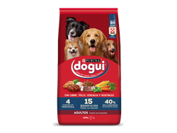Dogui Adultos con carne, pollo, cereales y vegatales 21 KG + 3 KG DE REGALO