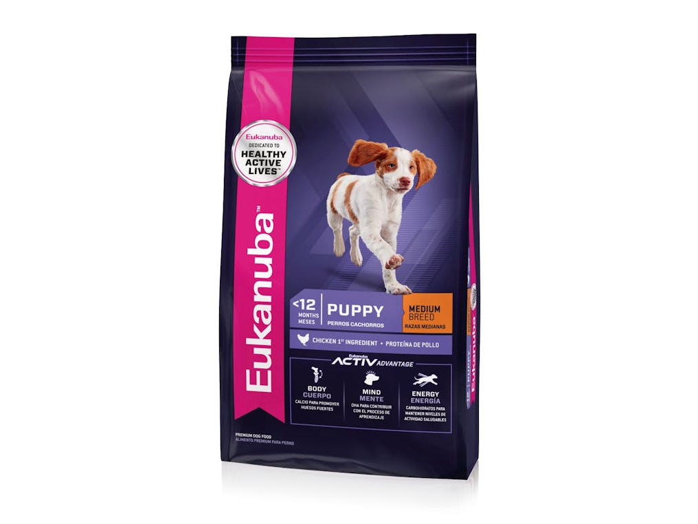 EUKANUBA perro cachorro razas medianas