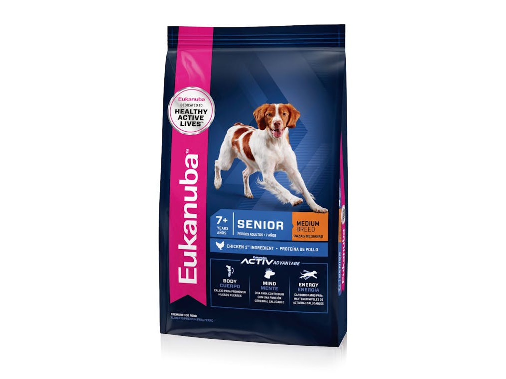 Eukanuba perro senior razas medianas