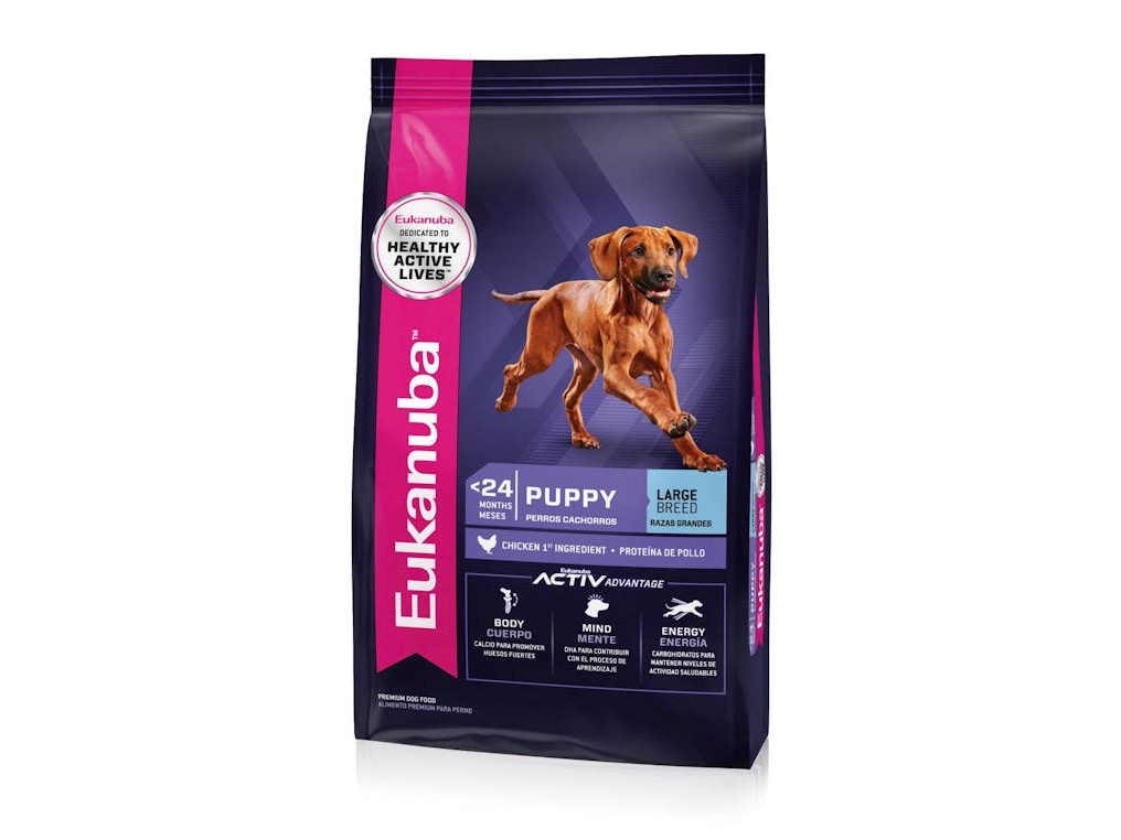 EUKANUBA perro cachorro razas grandes 15 + 3 KG DE REGALO