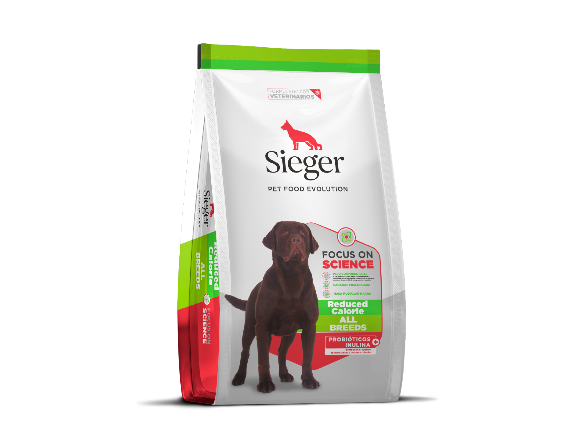Sieger Reduced Calories all breeds 12 KG + 3 KG DE REGALO