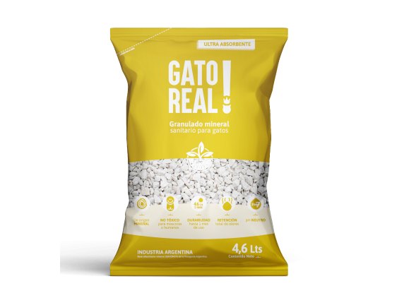 GATO REAL PIEDRA SANITARIA - PACK MINI