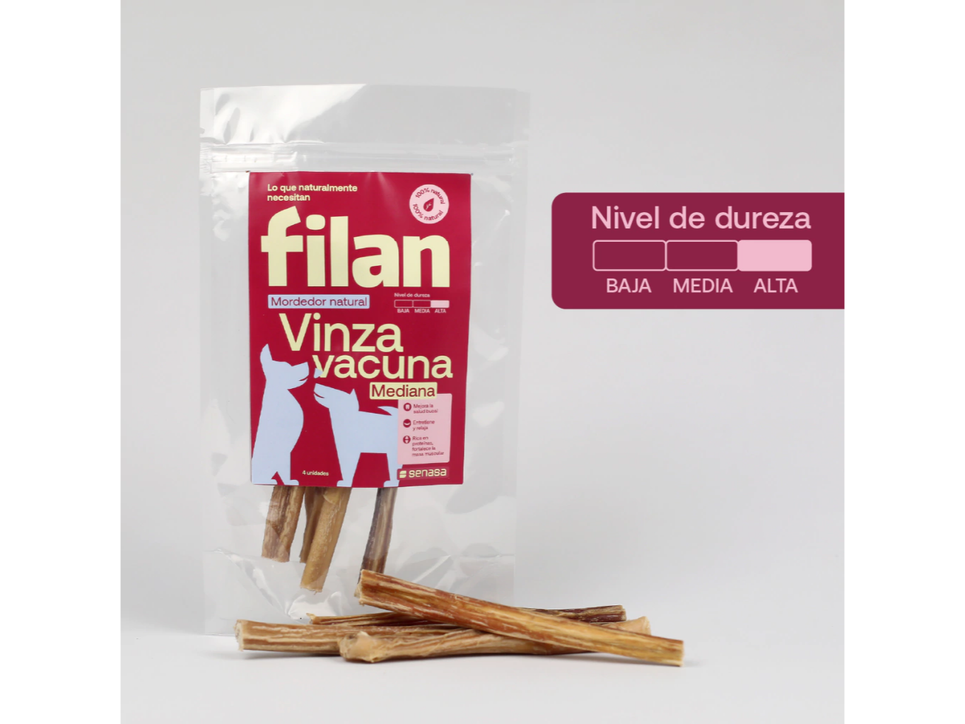 Vinza vacuna (mediana)