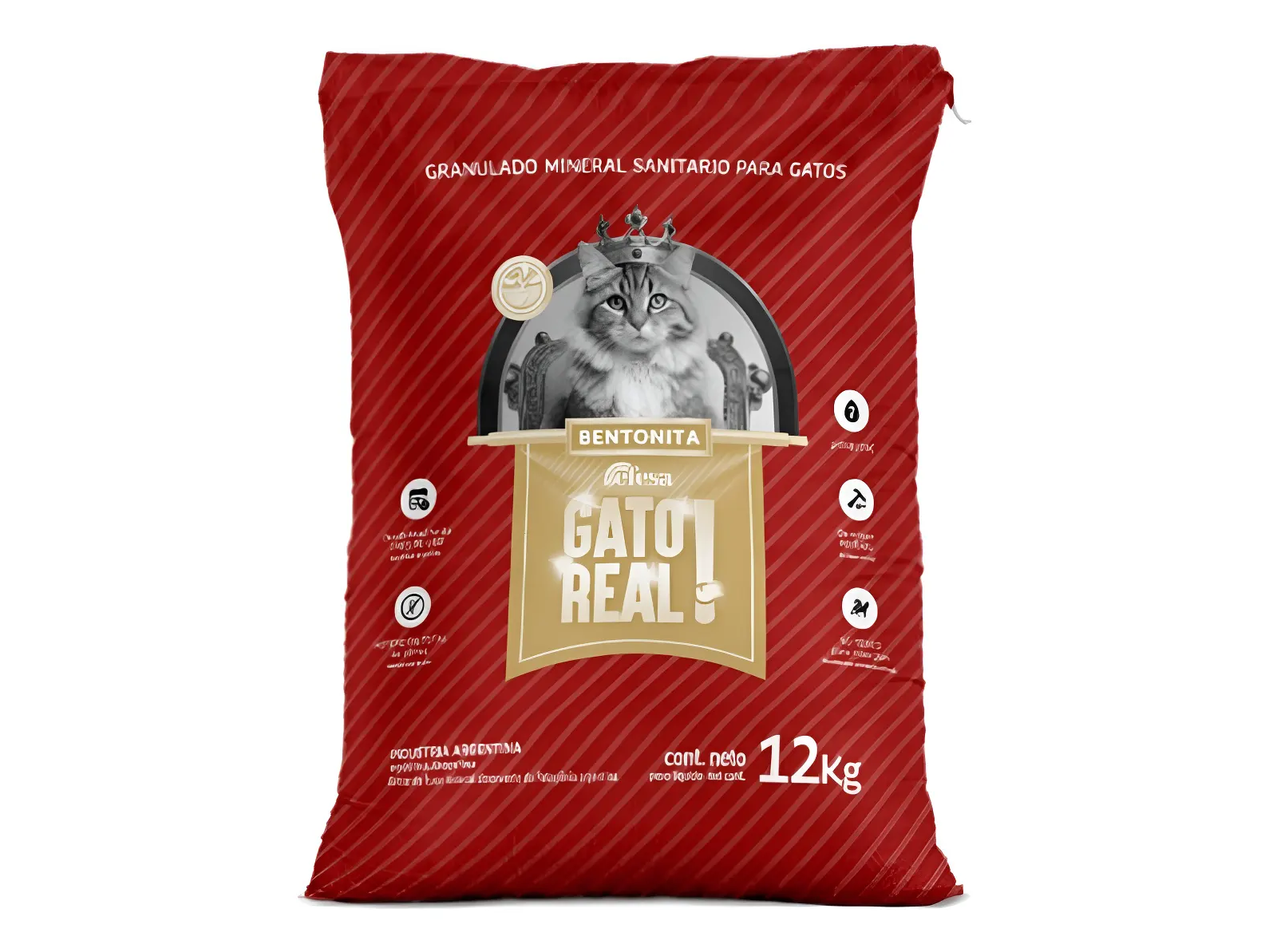 GATO REAL BENTONITA X12KGS