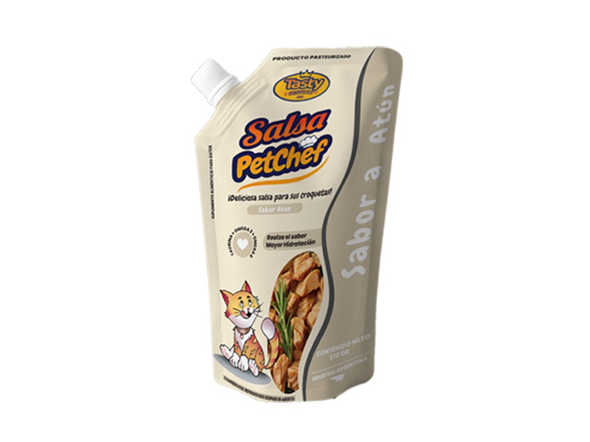 SALSA PETCHEF SABOR ATUN PARA GATOS