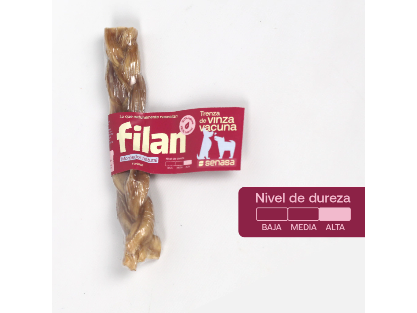 Trenza de vinza vacuna