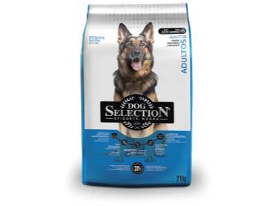 DOG SELECTION ETIQUETA NEGRA PERRO ADULTO RAZAS MEDIANAS Y GRANDES 15 KG