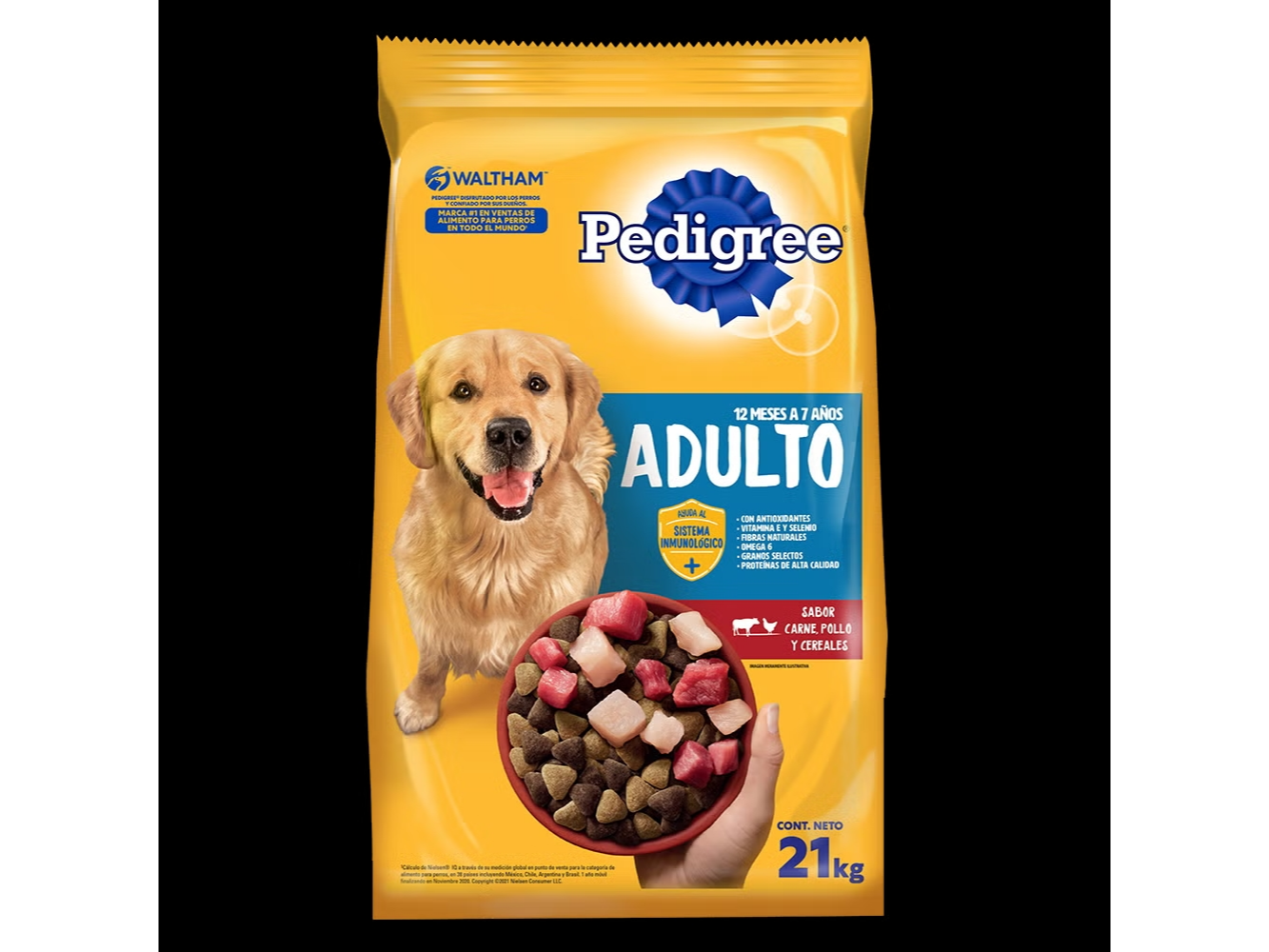 PEDIGREE PERRO ADULTO - SABOR CARNE, POLLO Y CEREALES