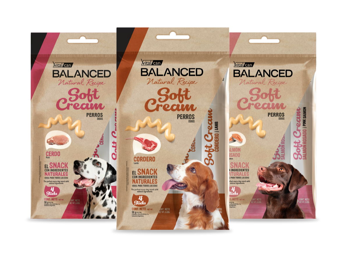 Balanced Natural Recipe Soft Cream perro 56 GR