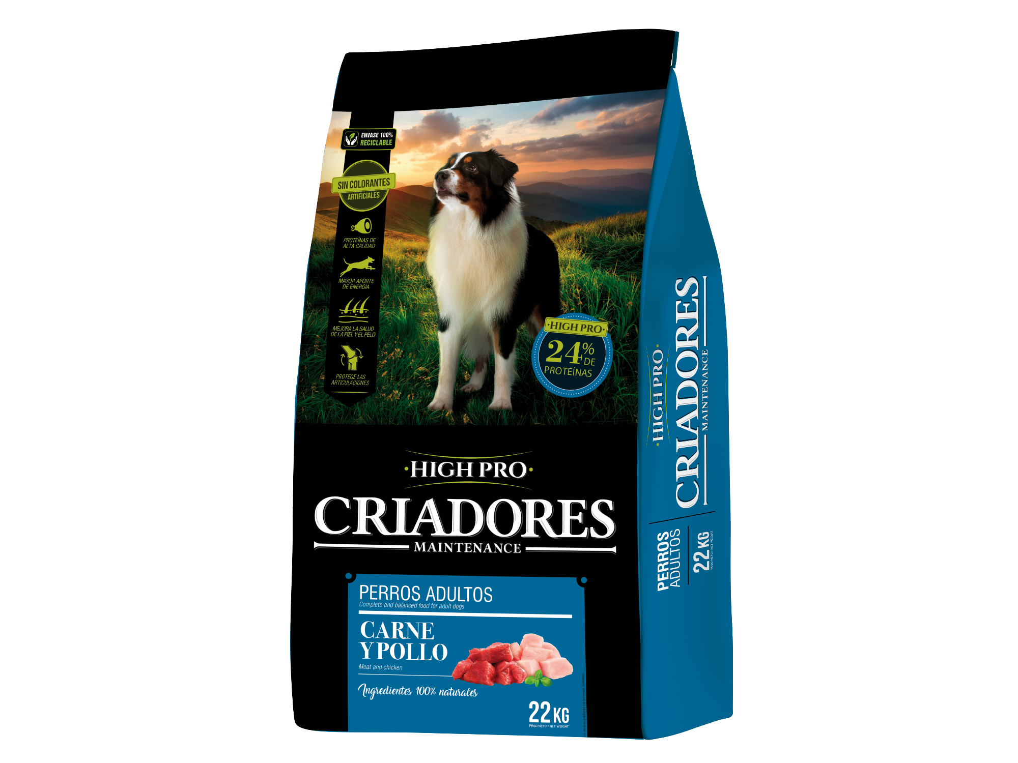 MAINTENANCE CRIADORES HIGH PRO ADULTOS 22+3 KG