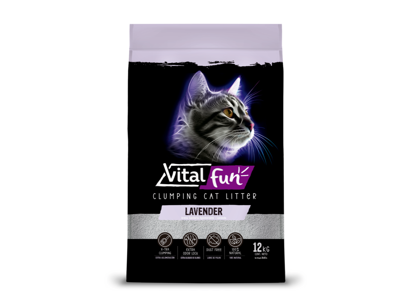 VITALFUN ARENA SANITARIA AGLOMERANTE LAVANDA