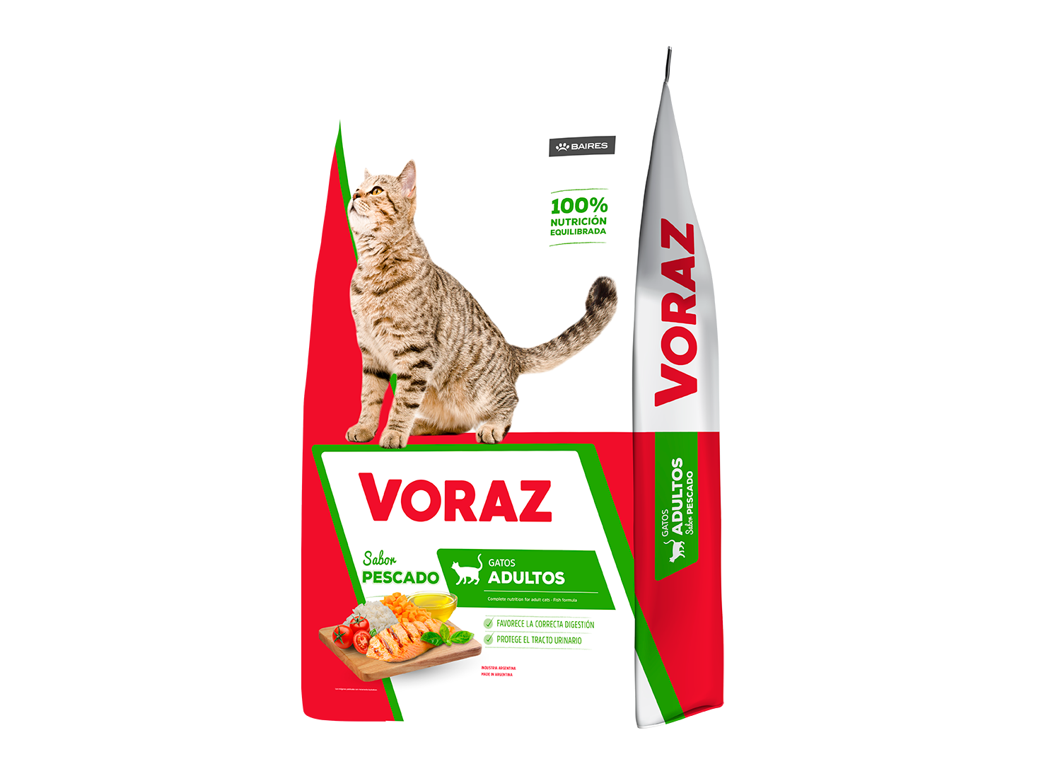 VORAZ GATO ADULTO - SABOR PESCADO