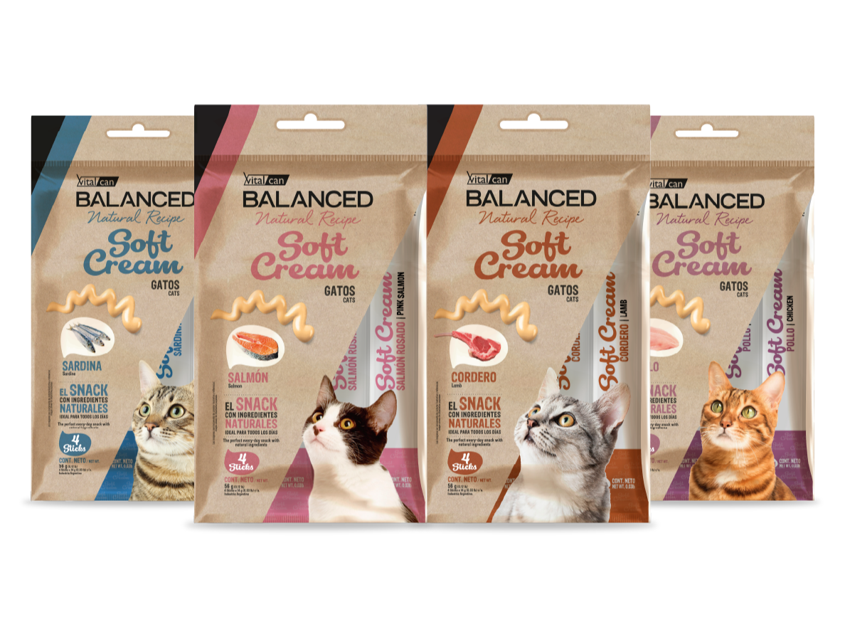 Balanced Natural Recipe Soft Cream gato 56 GR