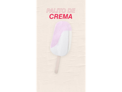 PALITO CREMA AMERICANA / FRUTILLA