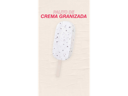 PALITO DE CREMA GRANIZADA