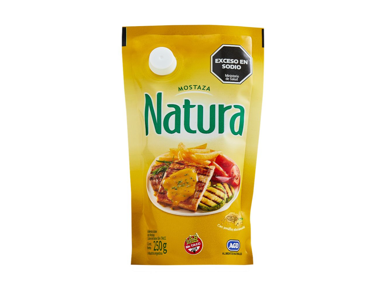 MOSTAZA NATURA X250GRS