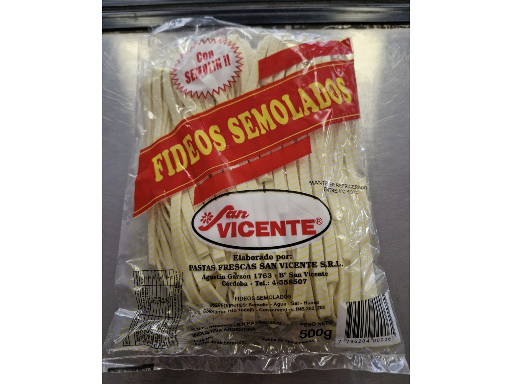 TALLARINES CINTA 500GR