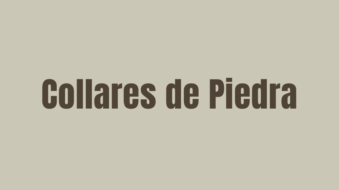 Collares de piedra