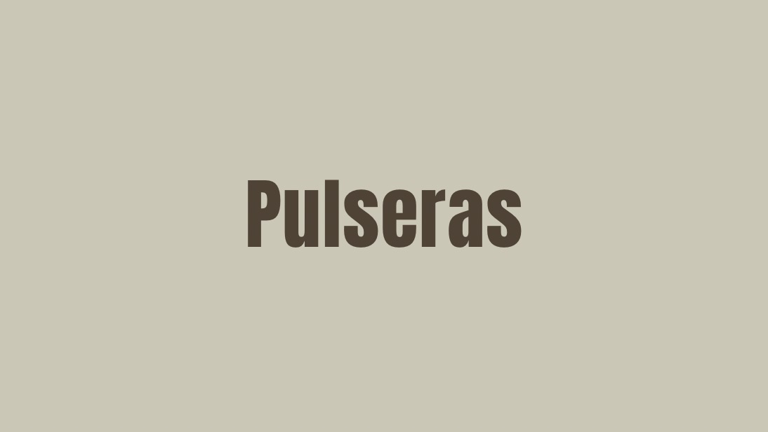 Pulseras