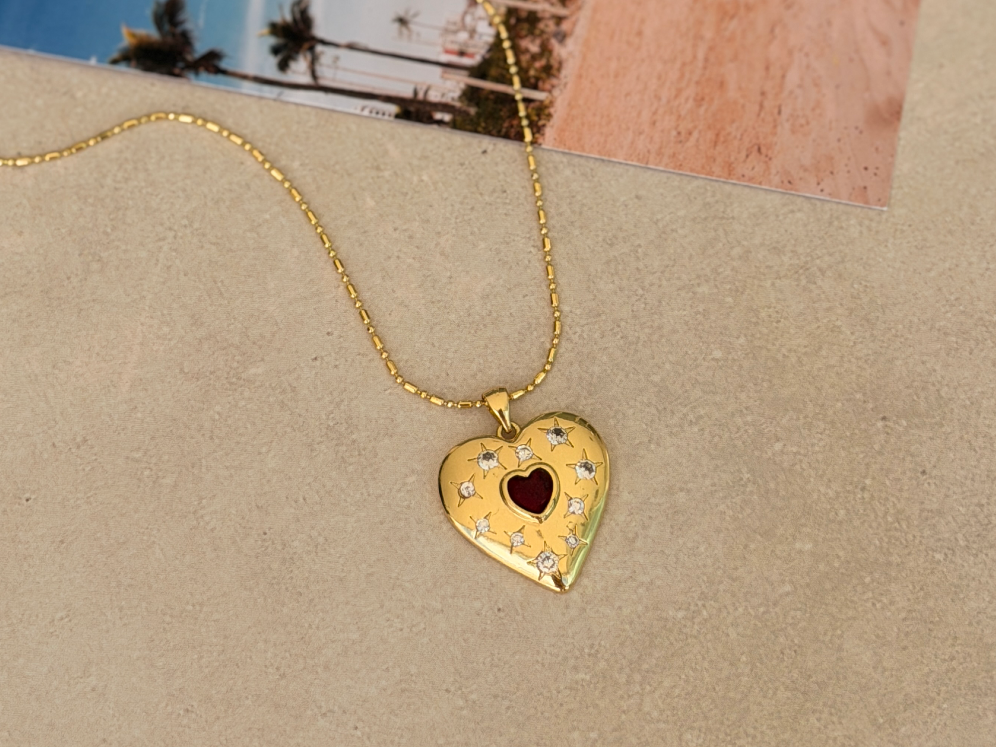 Cadena Amour Dorado