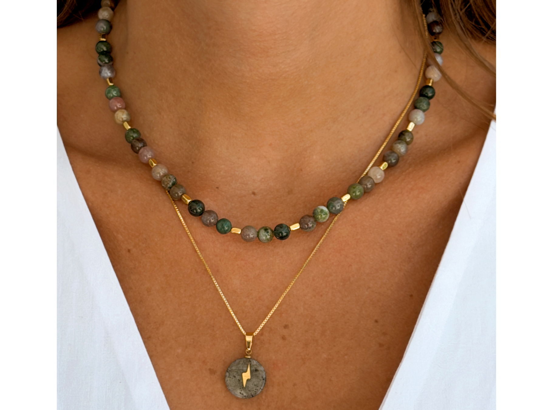 Collar de Piedras Indie