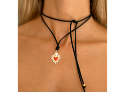 Lazo Sagrado corazón rojo