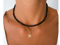 Conjunto Collar Cristal y Collar Gold filled Stella