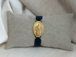 Pulsera Madonna Azul
