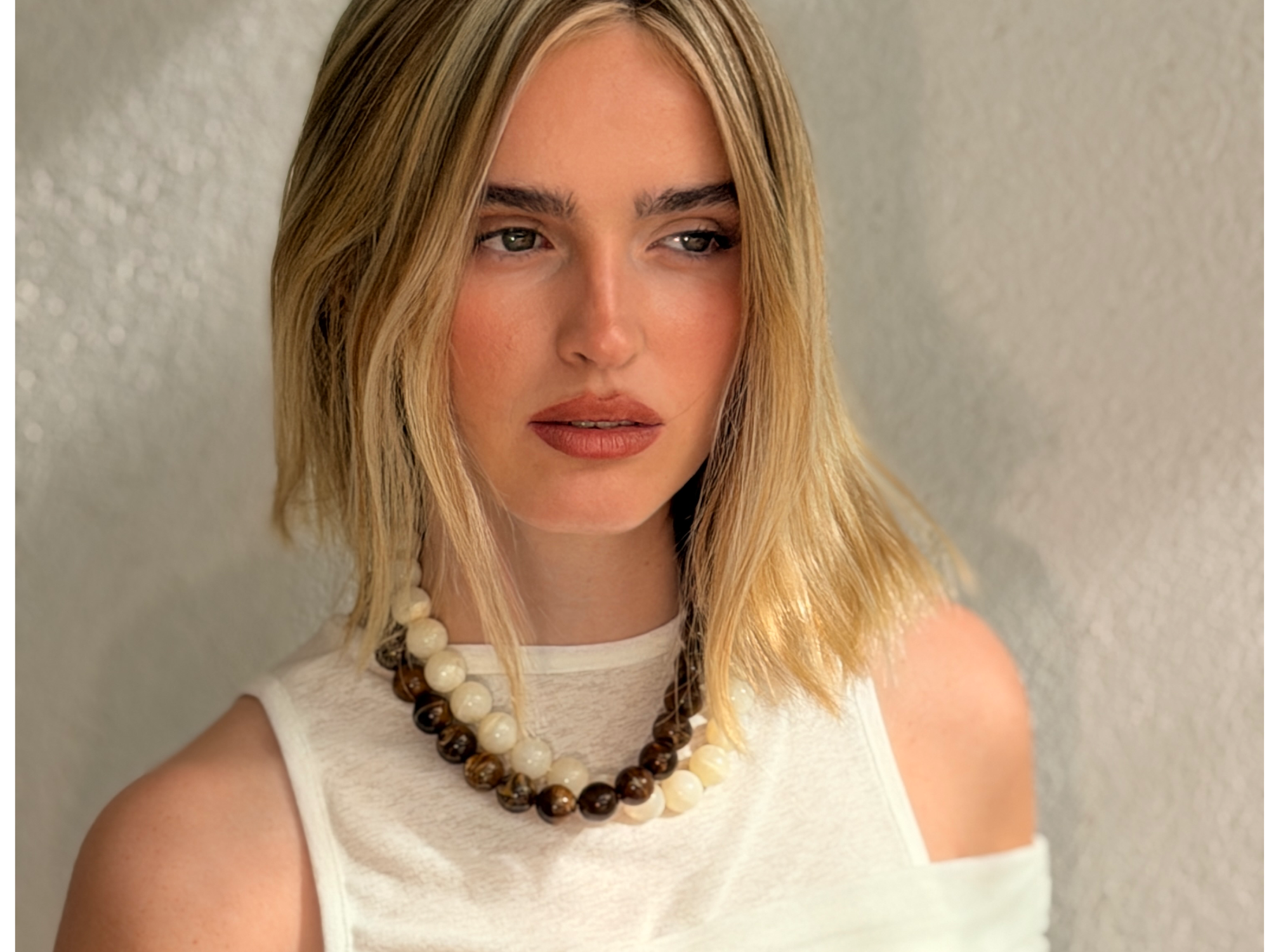 Collar Bold Crudo