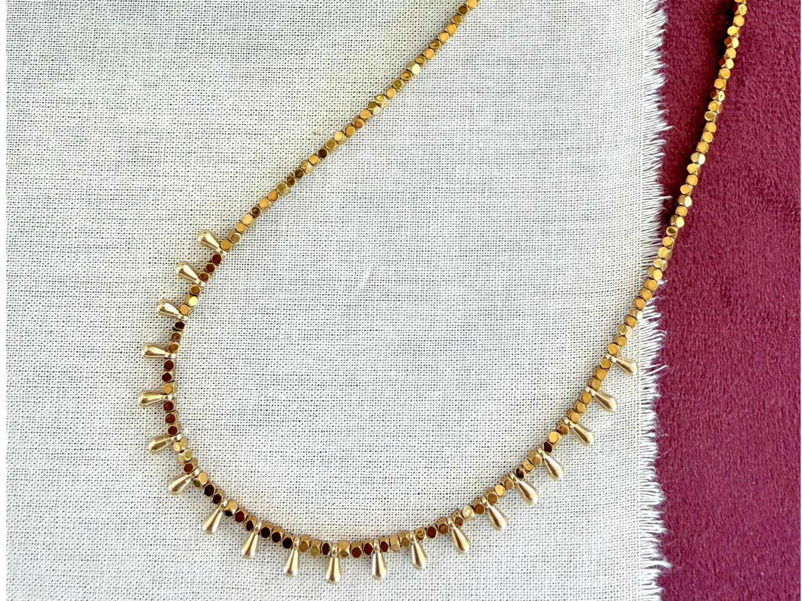 Collar Boho Oro