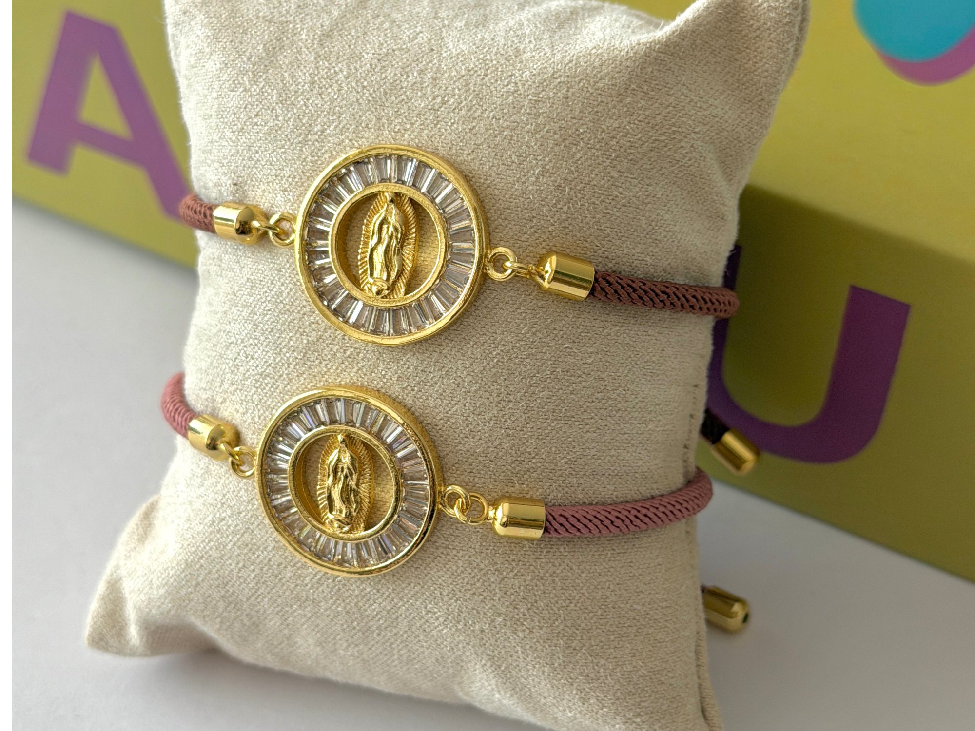 Pulsera Cordón Medalla Milagrosa