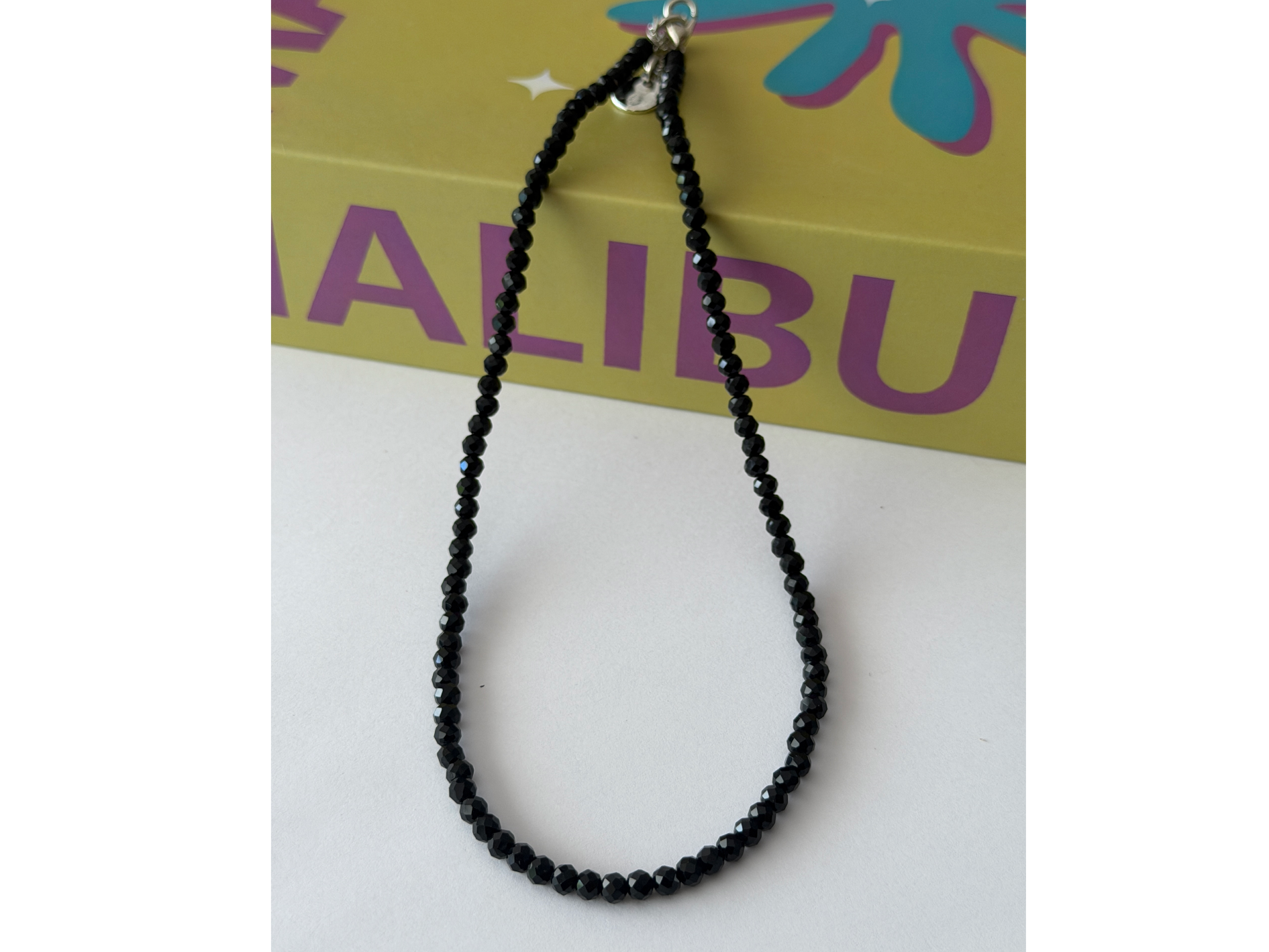 Collar Cristal Negro