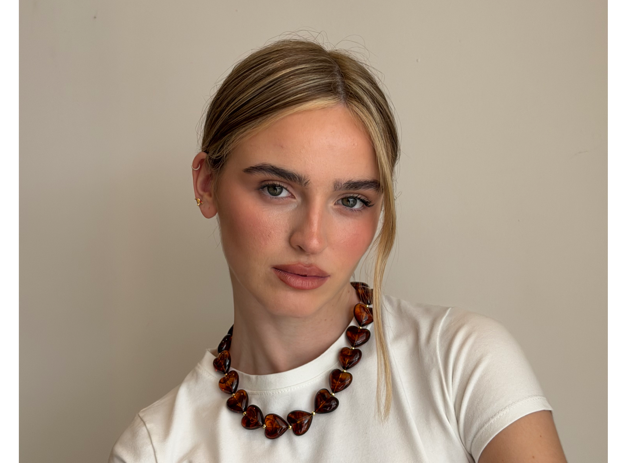 Collar Cora Chocolate de RamaNegra