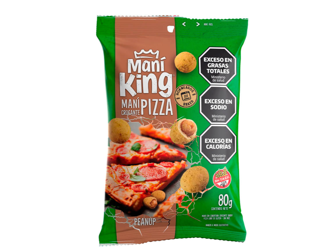Maní king saborizado