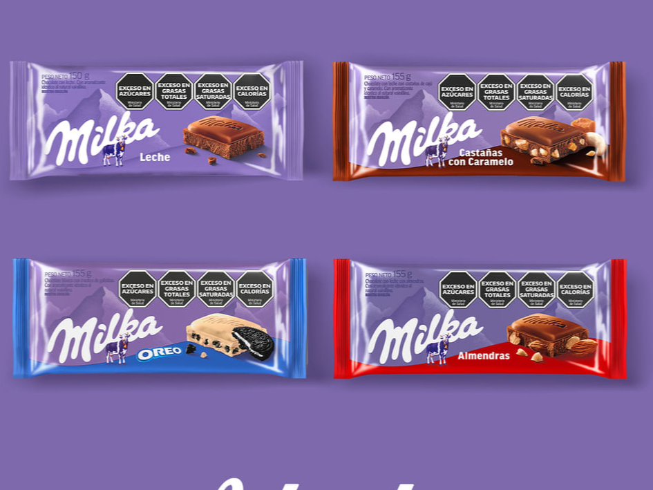 Chocolates Milka