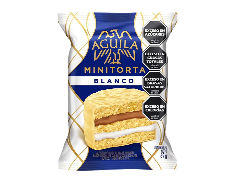 Alfajor águila blanco