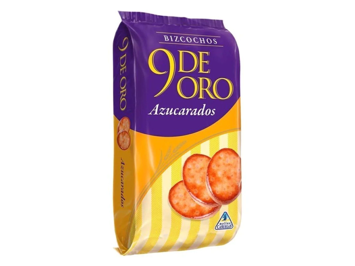 9 de oro azucaradas
