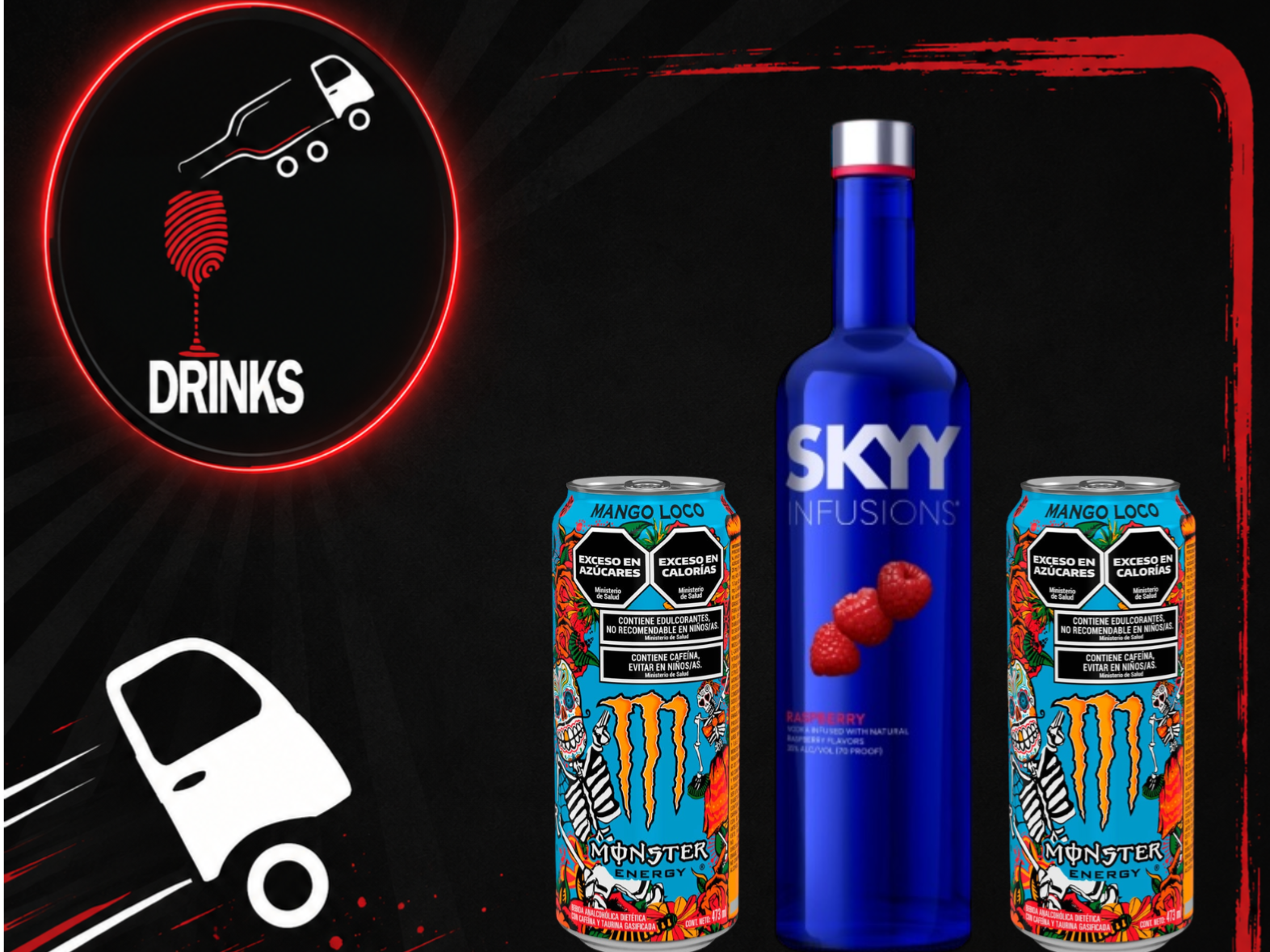 Skyy + 2 monster