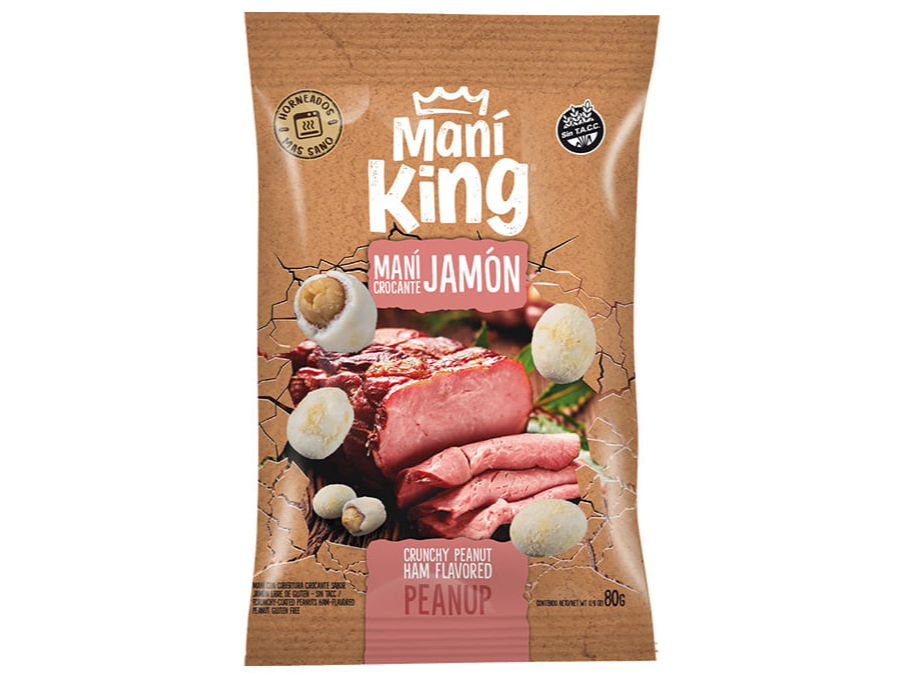 Maní king saborizado