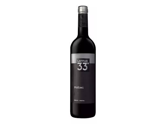 Vino Latitud 33 - Malbec
